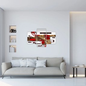 Tablou cu abstracție (90x60 cm)