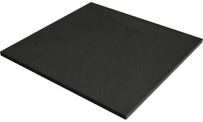 Mexen Bert tavă de duș pătrată SMC 80 x 80 cm, neagră - 4K708080