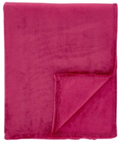 Pătură roz din micropluș/cocolino 130x170 cm Raschel Velvet – Catherine Lansfield