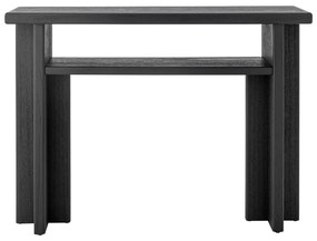 Masă consolă neagră 32x110 cm Cupa – Bloomingville