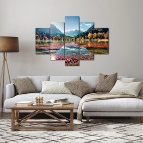 Tablou - Lacul Jasna, Gozd Martuljek, Alpii Iulieni, Slovenia (150x105 cm)
