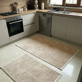 Set 2 Covoare bucatarie Soft antiderapante, 60x80 cm + 60x120 cm, CBU401