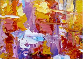 Tablou pe sticlă - Pictură în ulei (70x50 cm)