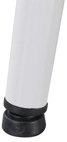 Ravena 6+1 set de sufragerie alb-negru