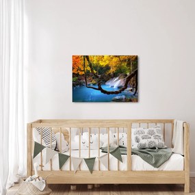 Tablou - Cascade din Asia (70x50 cm)