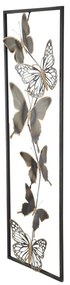 Decorațiune metalică pentru perete Mauro Ferretti Butterflies