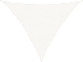vidaXL Pânză parasolar, alb, 4x4x5,8 m, HDPE, 160 g/m²