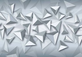Fototapet - Triunghi 3D (254x184 cm)