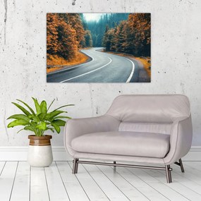 Tablou - Drumul cu serpentine (90x60 cm)