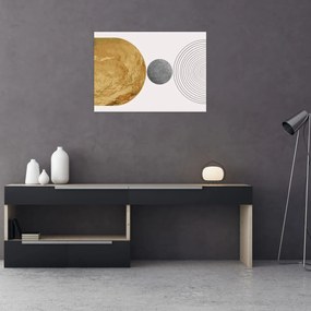 Tablou pe sticlă - Arcuri rustice N⁰4 (70x50 cm)