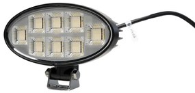 Proiector LED auto BLACK LED/160W/10-30V IP69 5700K oval