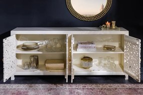 Comoda design oriental MARRAKECH 170cm, alb