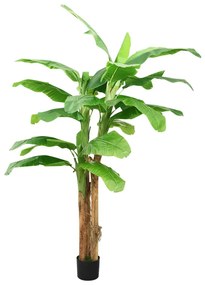 Bananier artificial cu ghiveci, verde, 300 cm 1, 300 cm