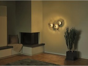 Osram - Aplica de perete PLISSEE 3xE27/15W/230V antracit