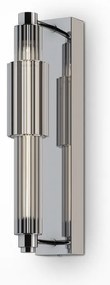 Aplica LED de perete design modern Verticale crom