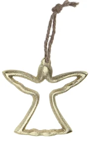 Decoratiune din metal auriu 10 cm - modele diverse