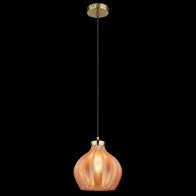 Globo 15898H - Candelabru suspendat pe cablu JESSICA 1xE27/60W/230V Ø 22 cm auriu