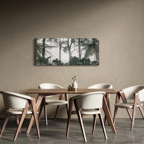 Tablou - Jungla în ceața dimineții (120x50 cm)