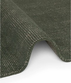 Covor verde închis țesut manual din lână 120x170 cm Greenwich – Ted Baker