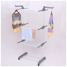 Uscator de rufe DRYMAX 75x126 cm, alb