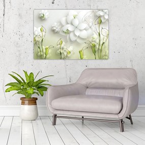 Tablou cu flori (90x60 cm)