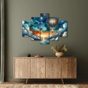 Tablou - Zbor sub cerul nopții (150x105 cm)