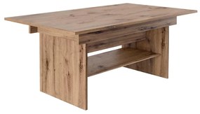 Masă de sufragerie extensibilă Likud (stejar artisan) (pentru 4-6 persoane). 1116383