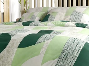 Lenjerie de pat din microfibra GREVERA verde Dimensiune lenjerie de pat: 70 x 80 cm | 140 x 200 cm