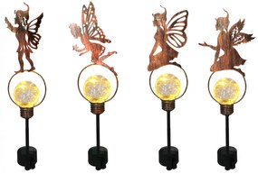 Lampa solara cu figurina metalica-diverse modele
