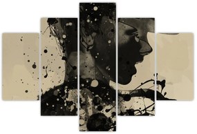 Tablou - Femeie de jazz (150x105 cm)