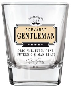 Pahar whisky "ADEVARAT GENTLEMAN"