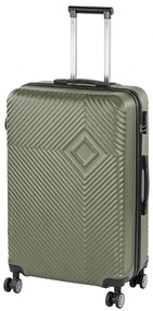 TraveLux Pro valiză mare cu capac dur 76x50x29 cm verde măslin