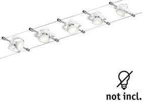 Paulmann 94149 - Set 5x GU5,3/10W spoturi pentru sistem cablu TECH 230V