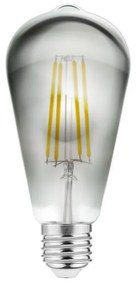 Bec cu filament E27, cu lumină albă caldă 6 W – GTV