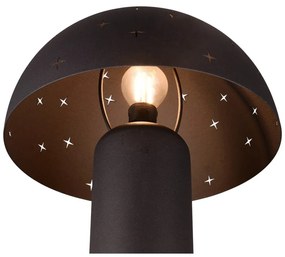 Veioză neagră (înălțime 32,5 cm) Seta – Trio
