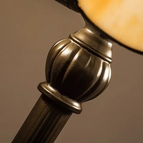 Brilagi - Lampă de podea Tiffany din vitralii DORAN 2xE27/60W/230V