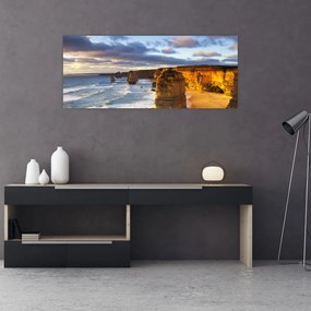 Tablou cu stâncile marine (120x50 cm)