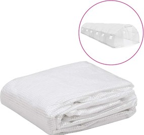 vidaXL Copertină de rezervă pentru seră (27 m²), transparent, 3x9x2 m