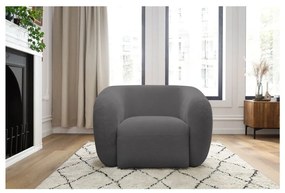 Fotoliu gri închis Celine – Bobochic Paris