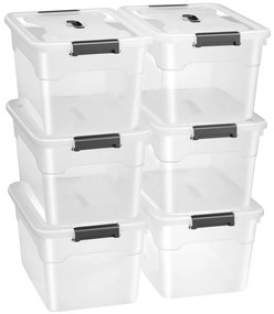 Cutie de depozitare - 30L - set de 6
