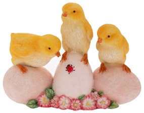 Figurina Chicks on Eggs 15 cm x 6 cm x 11 cm