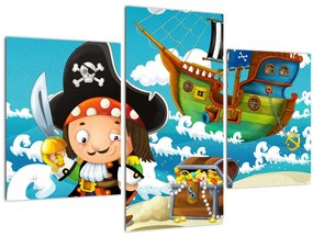 Tablou - Comoara piraților (90x60 cm)