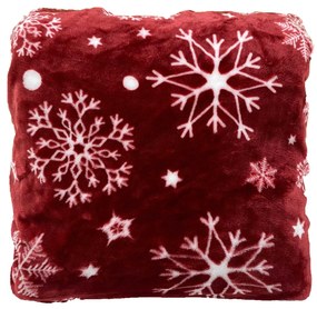 Husa de perna microplus SNOWFAL 40x40 cm rosu