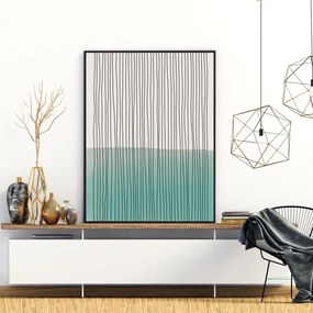 Poster - Abstracție pictată (A4)