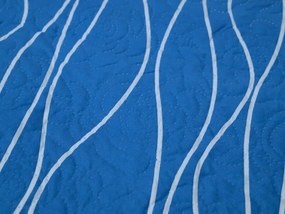 Cuvertura de pat LIORA, albastru Dimensiune: 170 x 210 cm