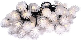 Retlux - Ghirlandă LED pentru exterior, 80 LED/25m, IP44, alb cald