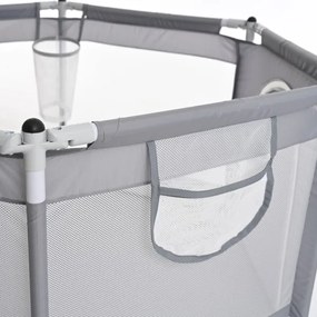 Țarc de joacă 120 cm gri