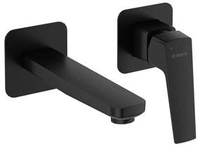 Deante BQL_N54L - Baterie lavoar încastrată BLUR, negru