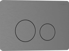Mexen Tex 06 buton de spălare oțel inoxidabil, gun gray periat - 6106-12
