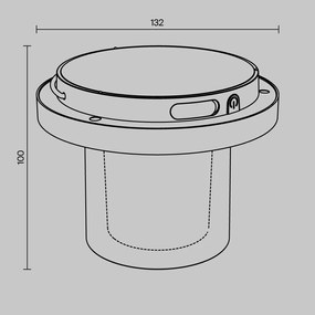 Lampa exterior solara portabila protectie IP44 Lantra